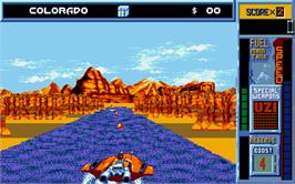 In game image of Hydra on the Atari ST.