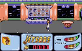 In game image of Jetsons on the Atari ST.