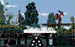 In game image of Knight Orc on the Atari ST.