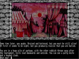 In game image of Knight Orc on the Atari ST.