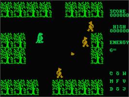 In game image of Lands of Havoc on the Atari ST.