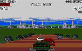 In game image of Lotus: The Ultimate Challenge on the Atari ST.