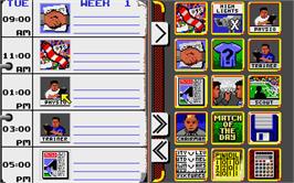 In game image of Match of the Day on the Atari ST.