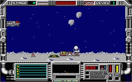 In game image of Moonwalker on the Atari ST.