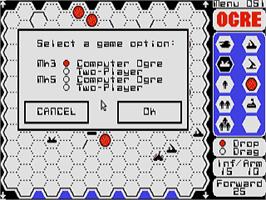 In game image of Ogre on the Atari ST.