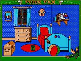 In game image of Peter Pan on the Atari ST.