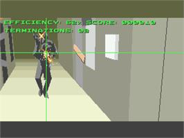 In game image of Robocop 3 on the Atari ST.