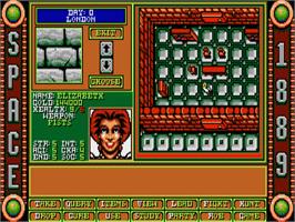 In game image of Space 1889 on the Atari ST.