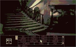 In game image of Speed Buggy on the Atari ST.
