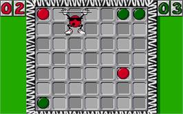 In game image of Spot on the Atari ST.