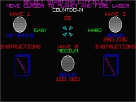 In game image of Star Wars - The Empire Strikes Back on the Atari ST.