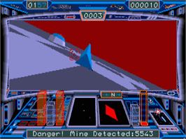 In game image of Starglider 2 on the Atari ST.