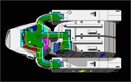 In game image of SunDog: Frozen Legacy on the Atari ST.