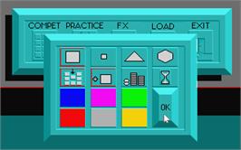 In game image of Swap on the Atari ST.