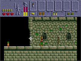 In game image of Tom And The Ghost on the Atari ST.