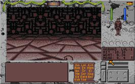 In game image of Towers: Lord Baniff's Deceit on the Atari ST.
