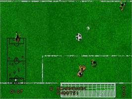 In game image of WWF European Rampage on the Atari ST.