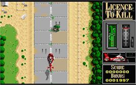 In game image of Where Time Stood Still on the Atari ST.