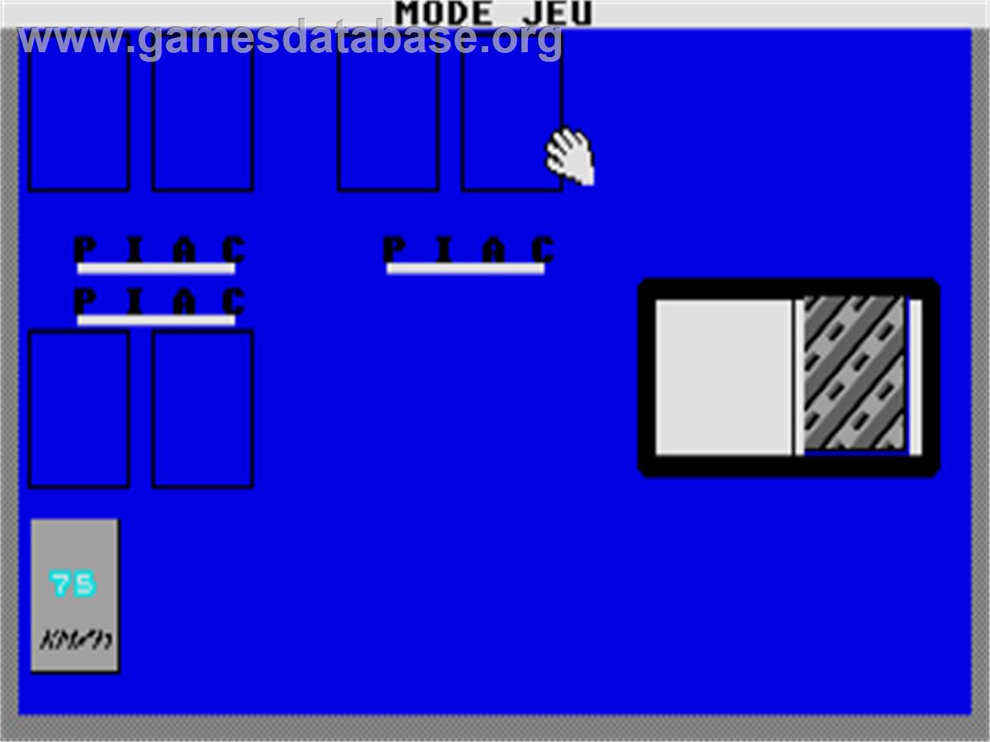 1000 Bornes - Atari ST - Artwork - In Game