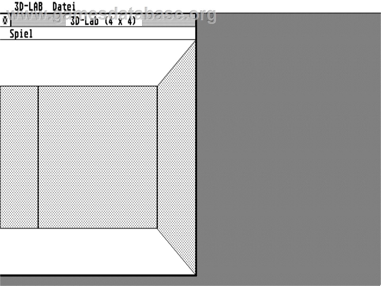 3D-Lab - Atari ST - Artwork - In Game