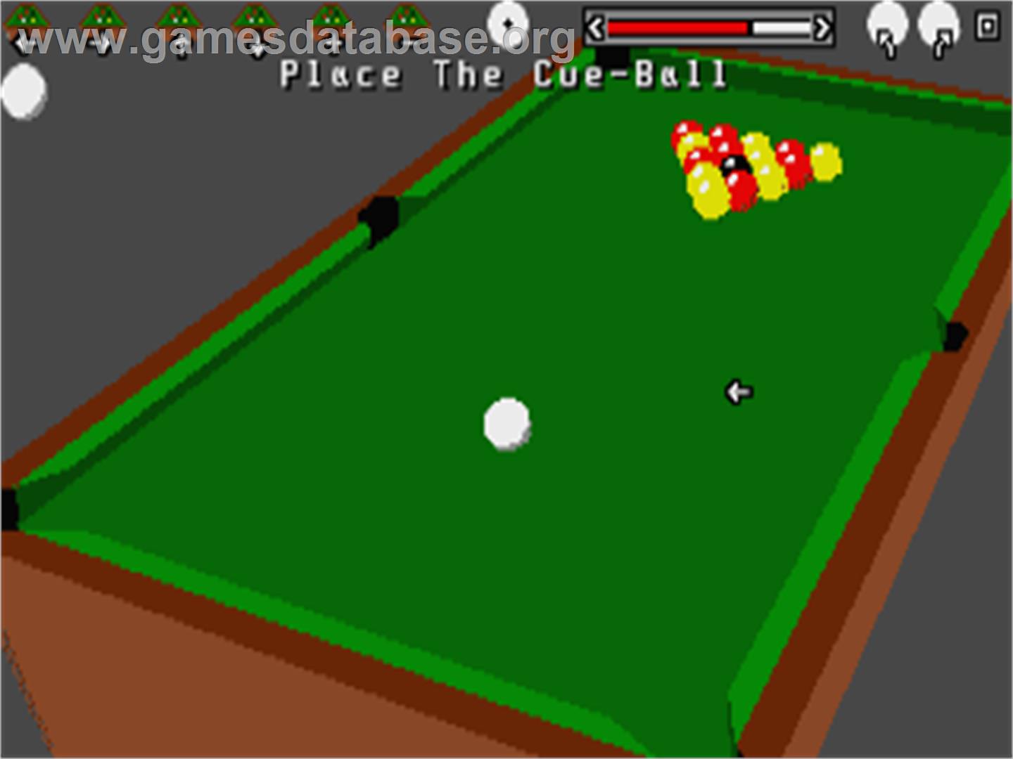 3d Pool - Atari ST - Artwork - In Game