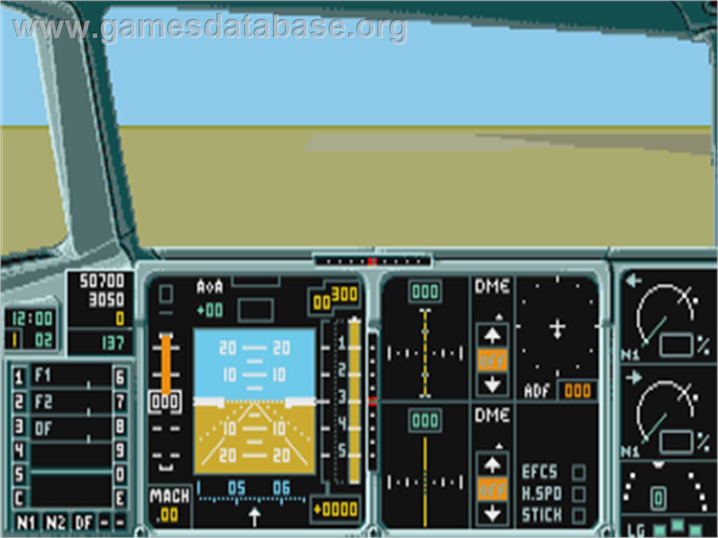 A320 Airbus - Atari ST - Artwork - In Game
