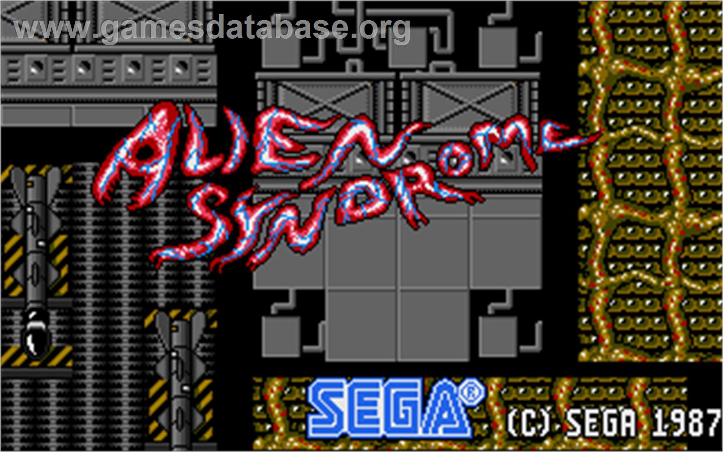 Alien Syndrome - Atari ST - Artwork - In Game