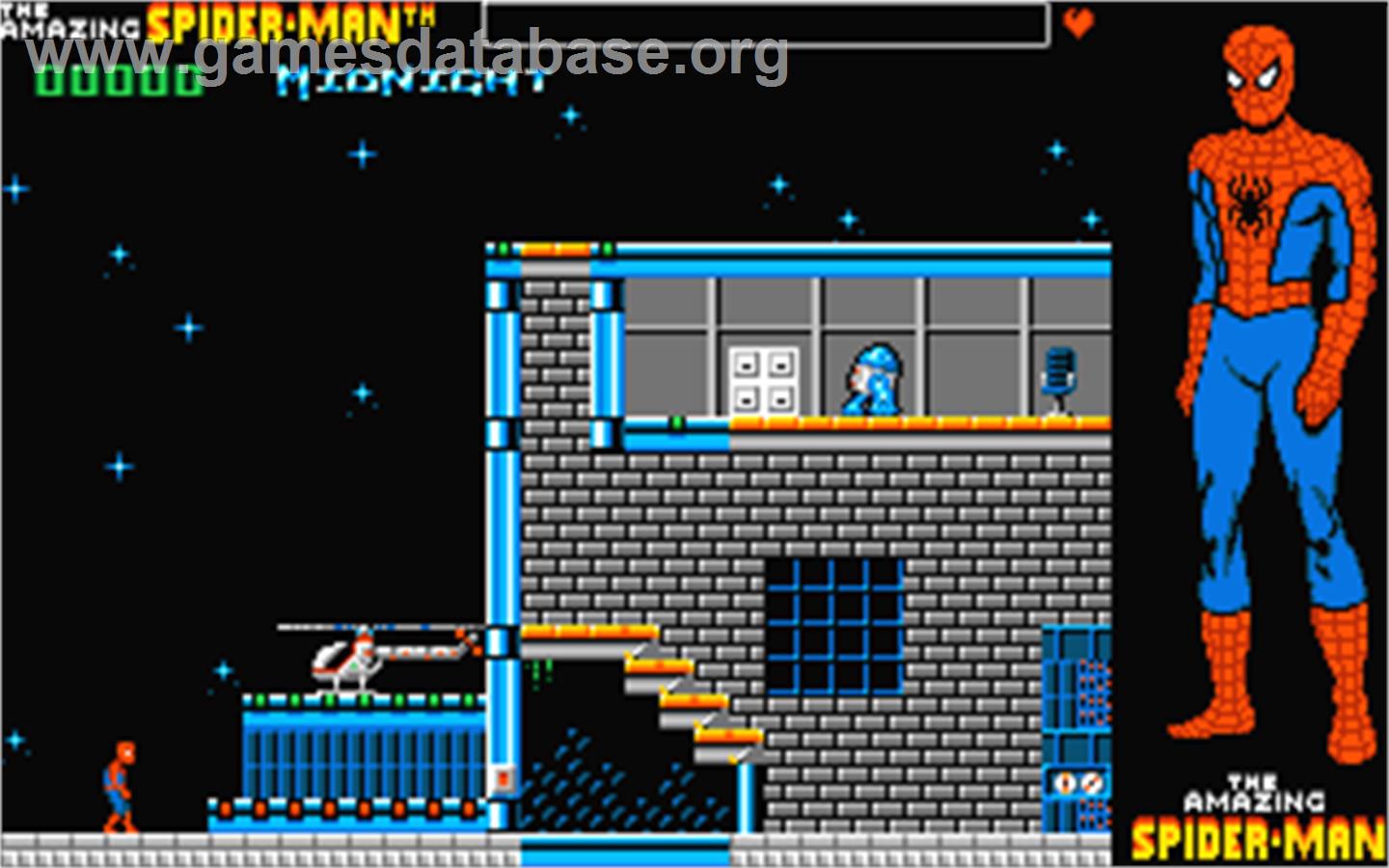 Amazing Spider-Man - Atari ST - Artwork - In Game