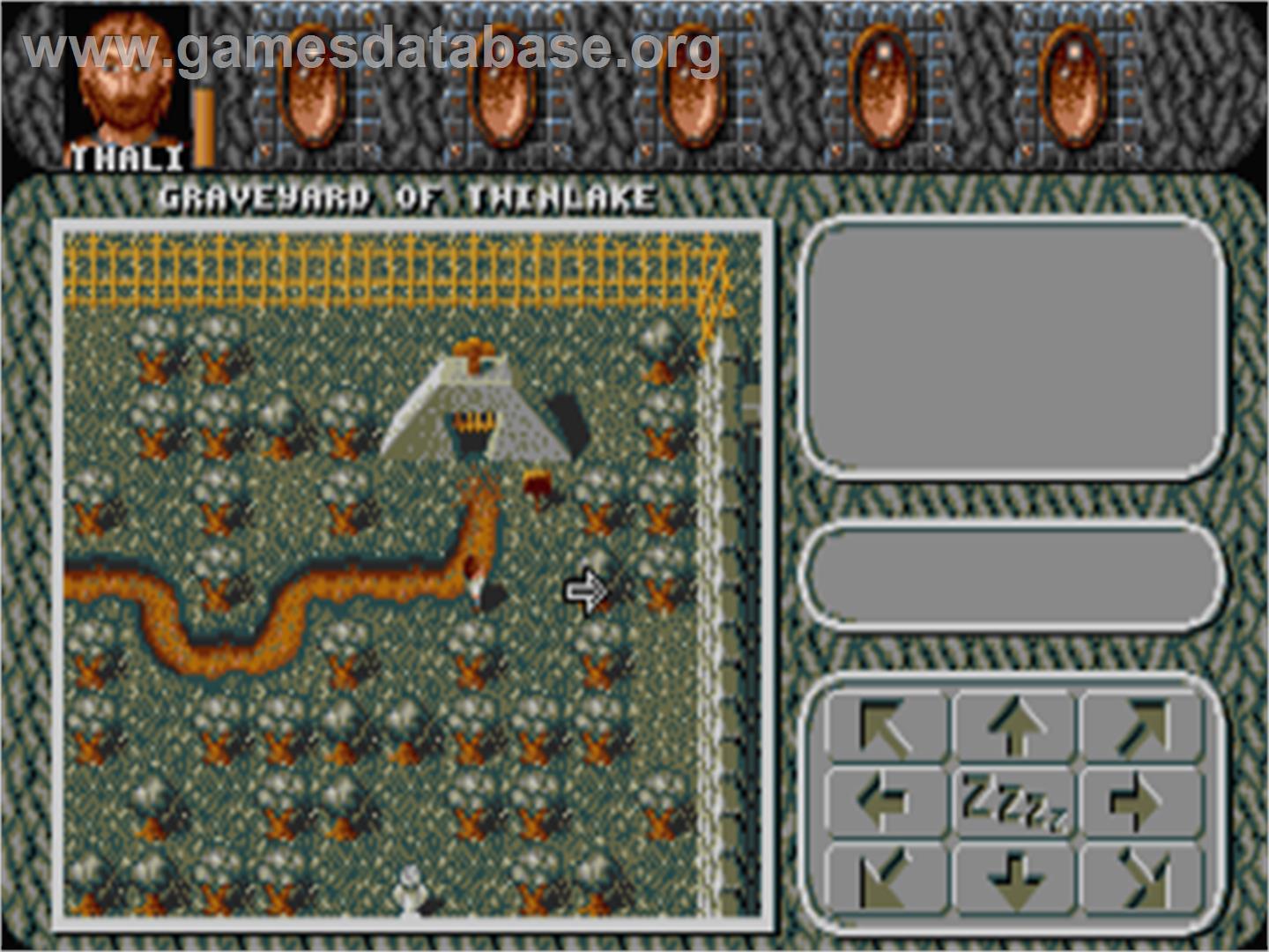 Amberstar - Atari ST - Artwork - In Game