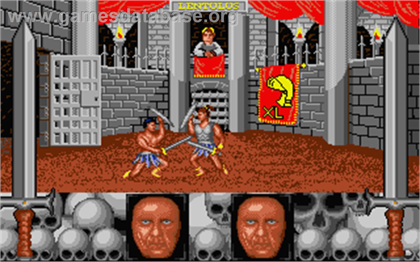 American Gladiators - Atari ST - Artwork - In Game