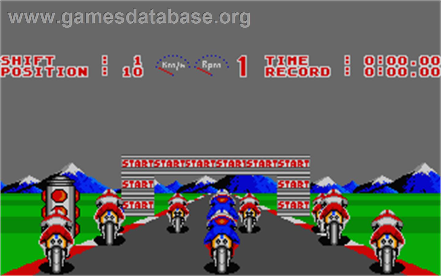 Angel Nieto Pole 500 - Atari ST - Artwork - In Game