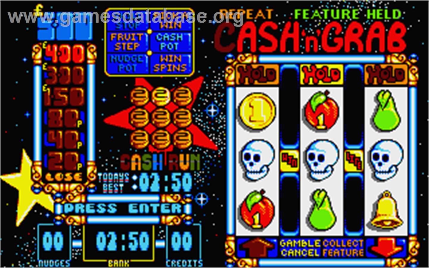 Arcade Fruit Machine - Atari ST - Artwork - In Game