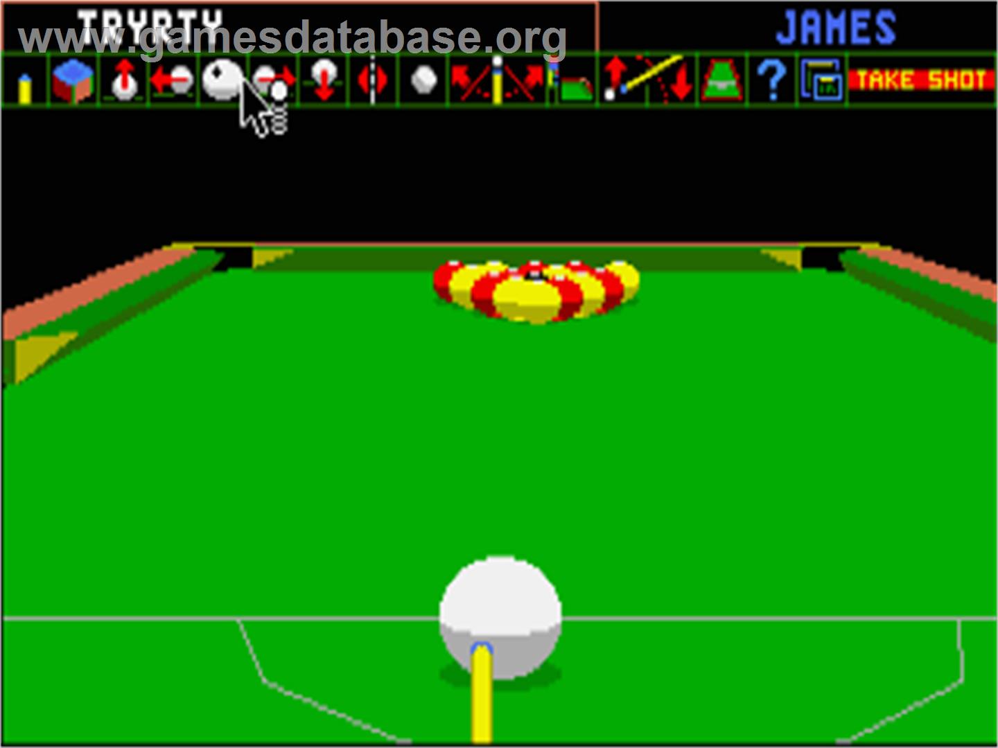 Archer MacLean's Pool - Atari ST - Artwork - In Game