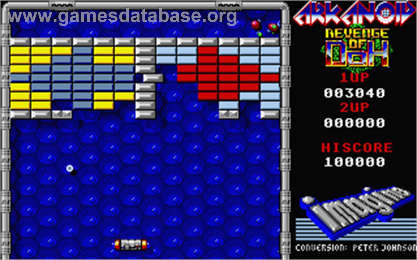 Arkanoid - Revenge of DOH - Atari ST - Artwork - In Game