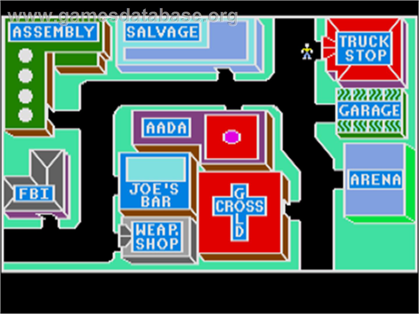 Autoduel - Atari ST - Artwork - In Game