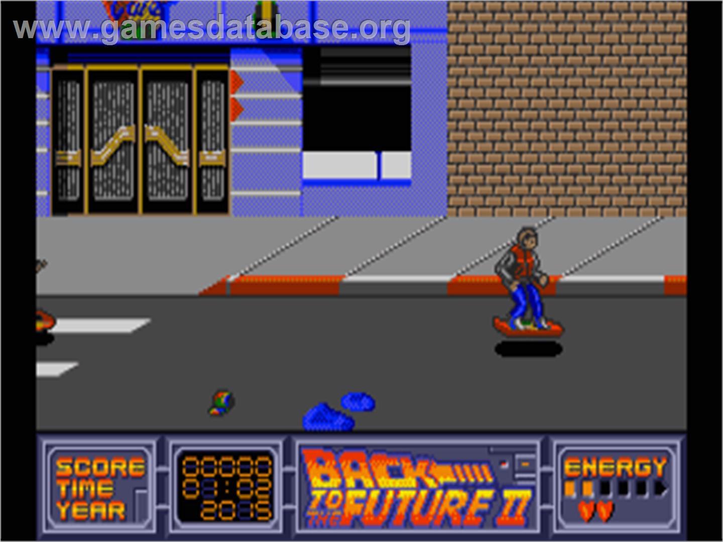 Back To The Future Part 2 - Atari ST - Artwork - In Game