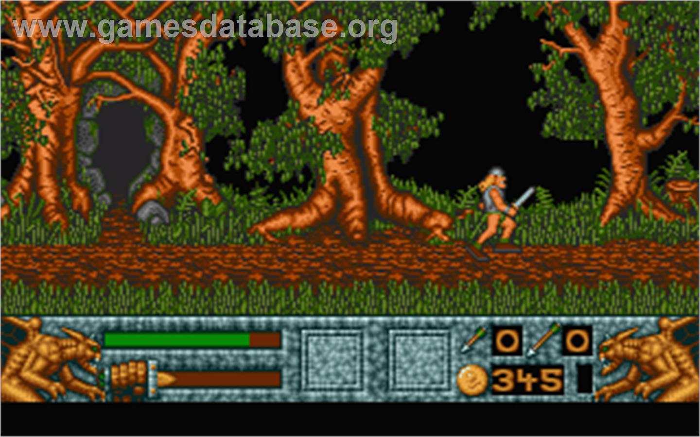 Barbarian 2 - Atari ST - Artwork - In Game