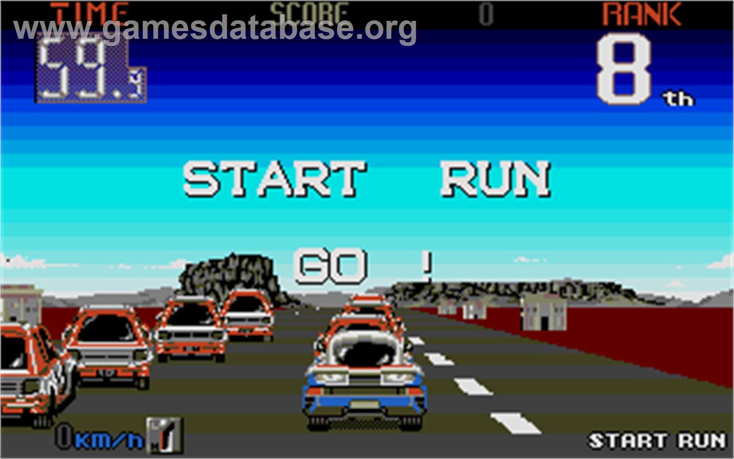 Big Run - Atari ST - Artwork - In Game