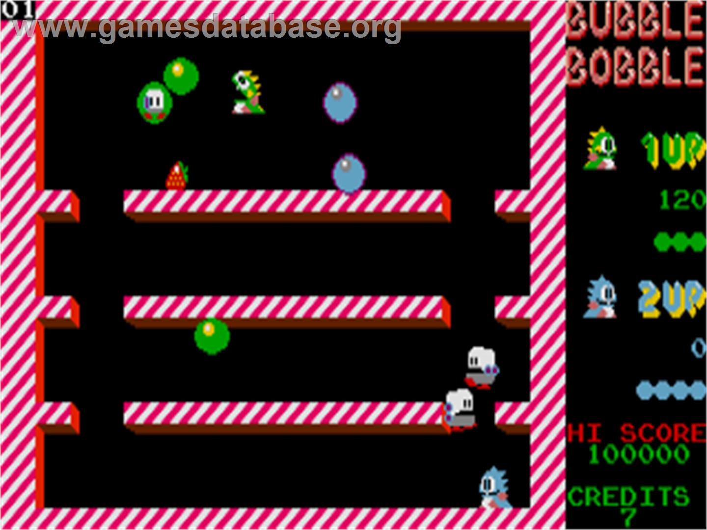 Bubble Bobble - Atari ST - Artwork - In Game
