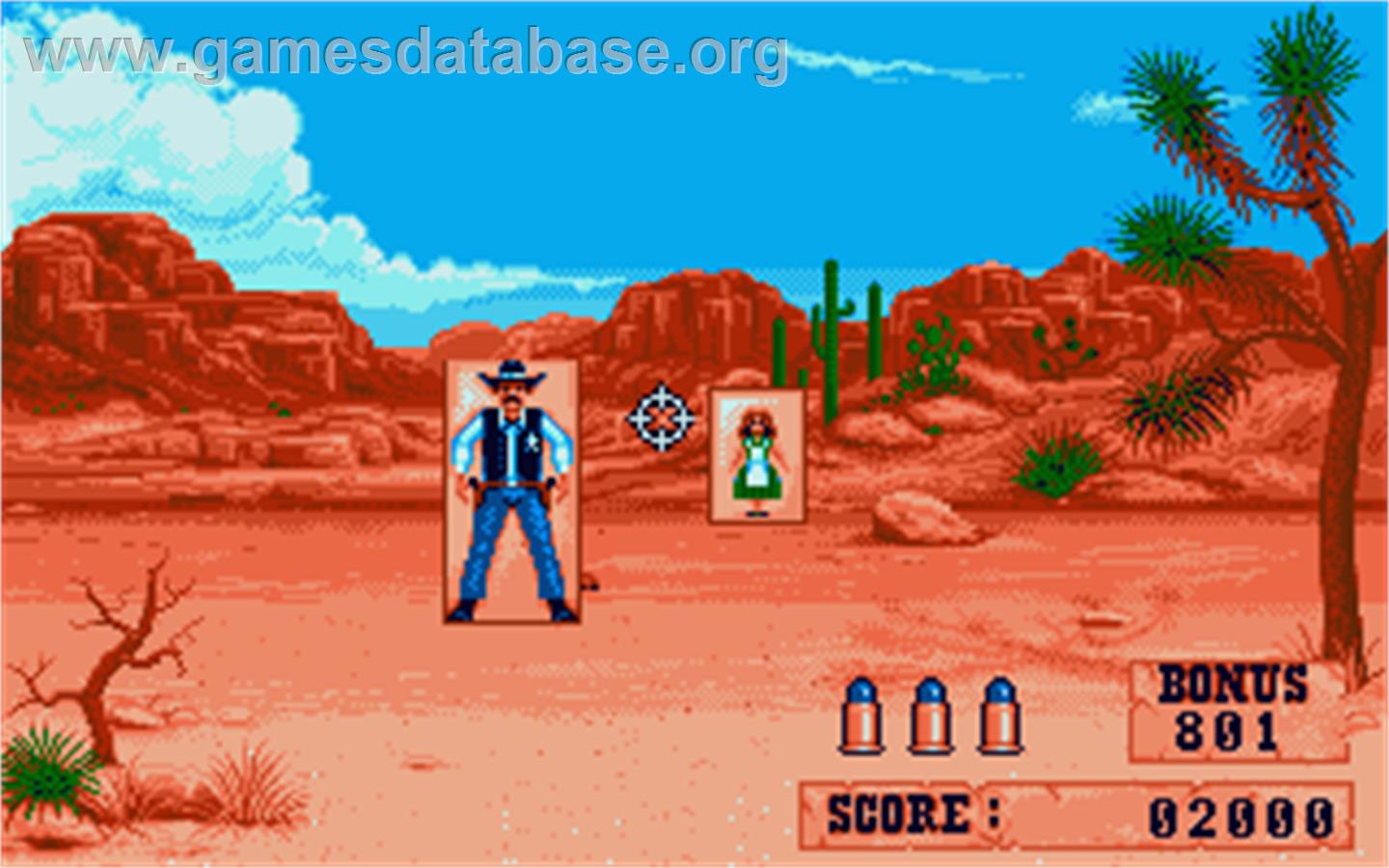 Buffalo Bill's Wild West Show - Atari ST - Artwork - In Game