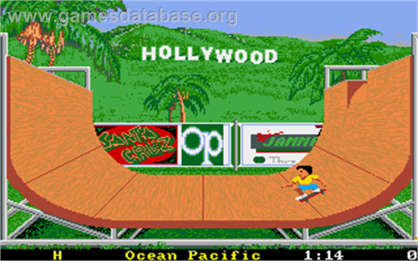 California Games - Atari ST - Artwork - In Game
