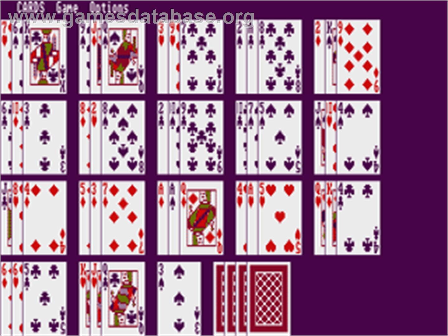Cards - Atari ST - Artwork - In Game