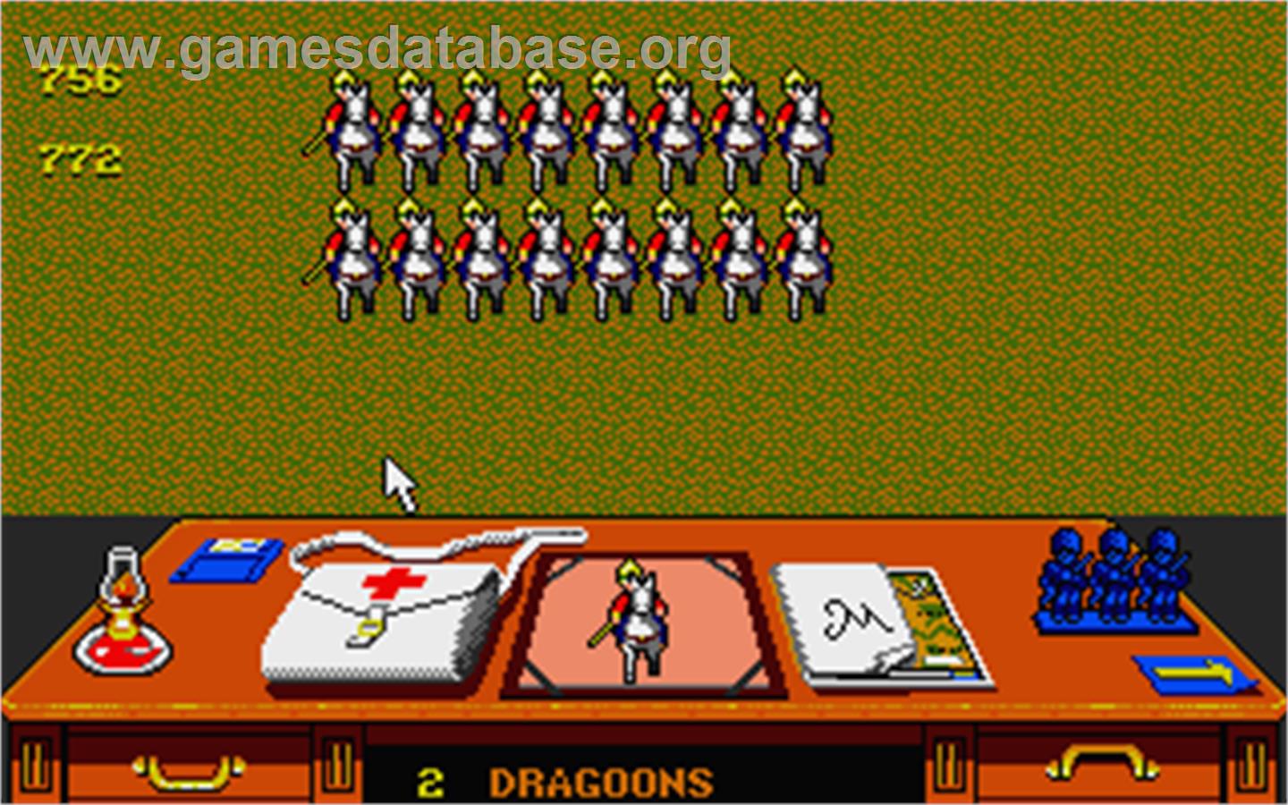 Charge of the Light Brigade - Atari ST - Artwork - In Game