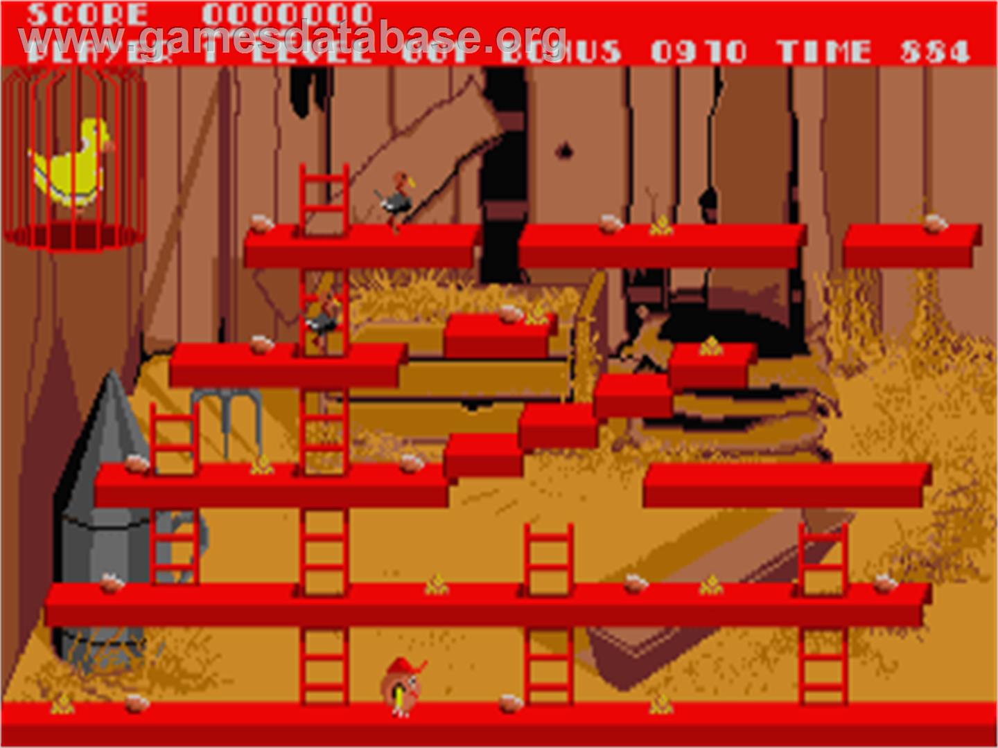 Chuckie Egg - Atari ST - Artwork - In Game
