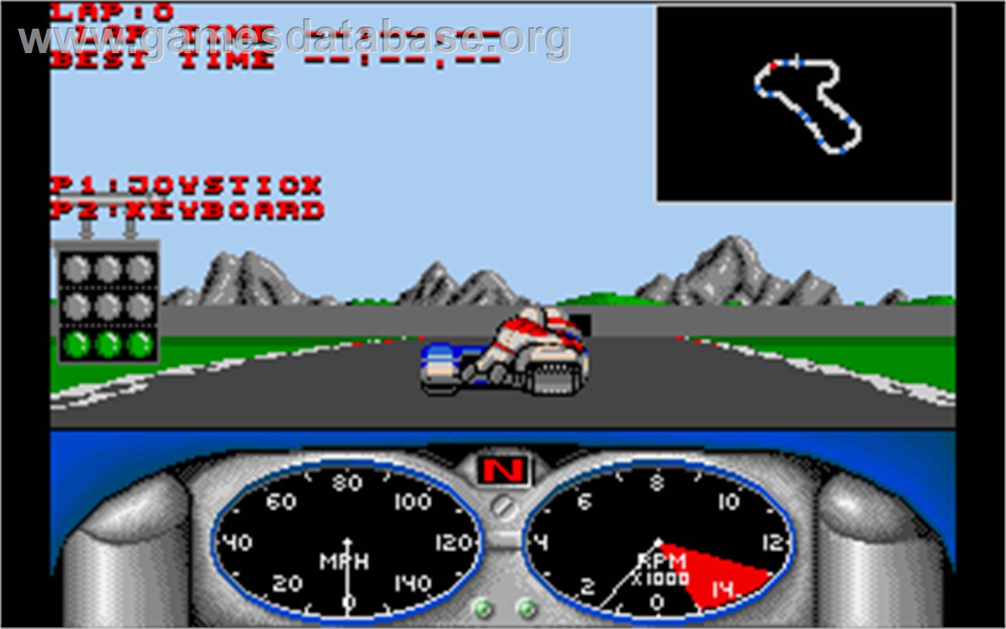 Combo Racer - Atari ST - Artwork - In Game
