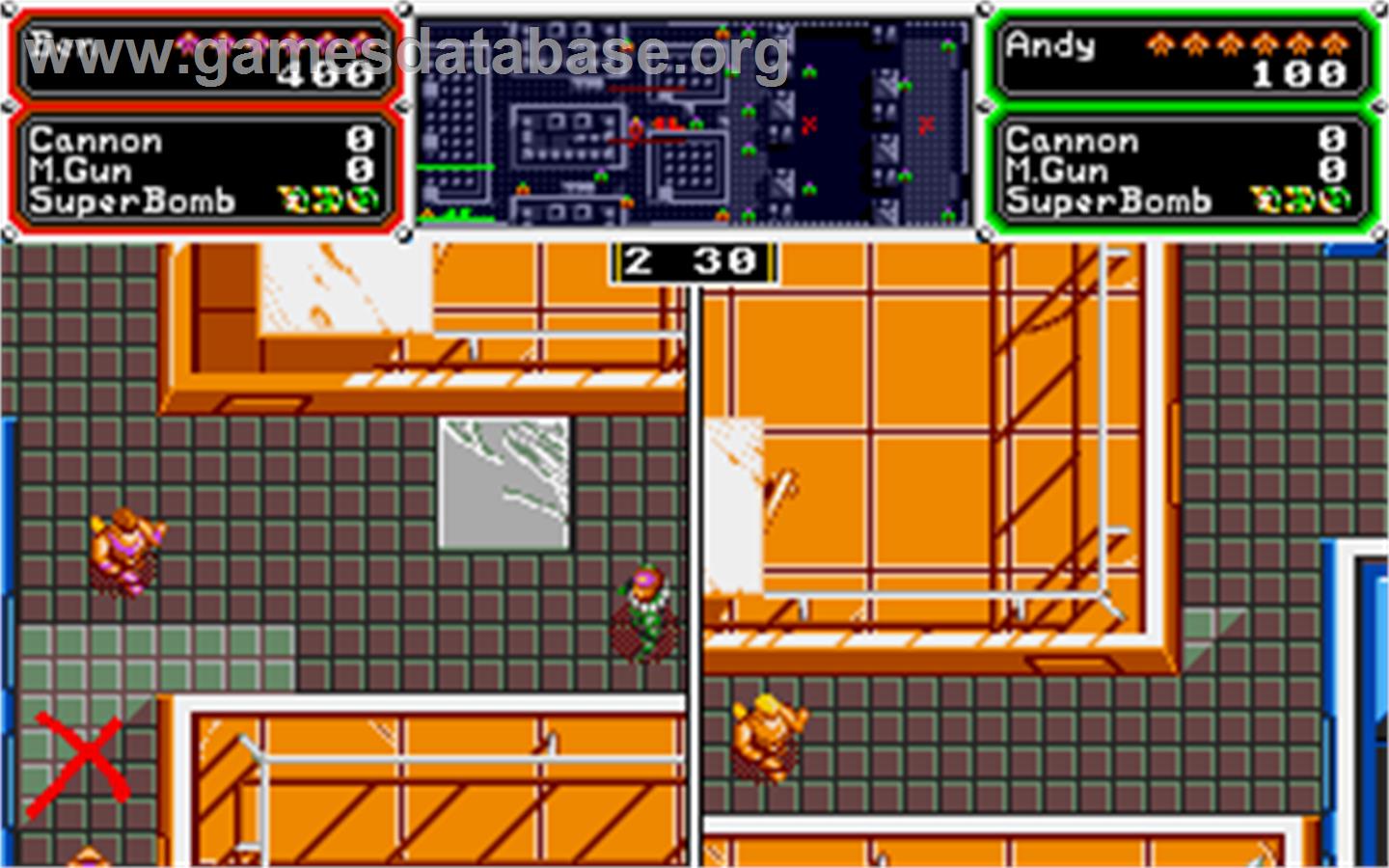 Crack Down - Atari ST - Artwork - In Game