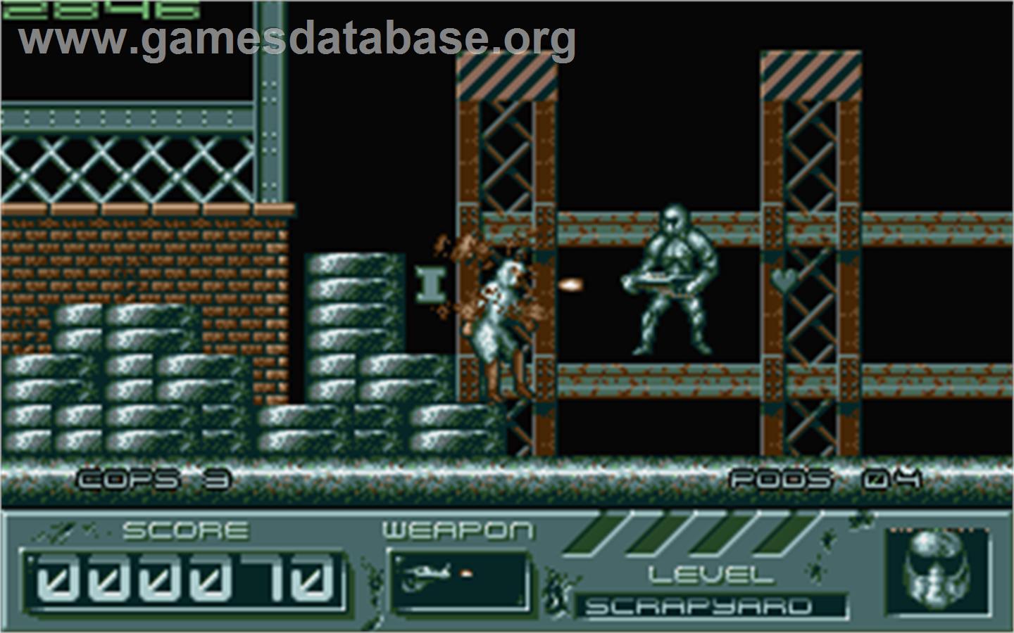 Cyber Snake - Atari ST - Artwork - In Game