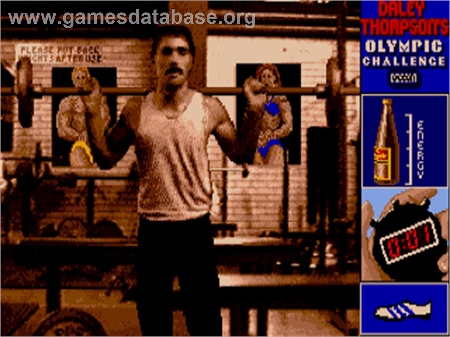 Daley Thompson's Olympic Challenge - Atari ST - Artwork - In Game