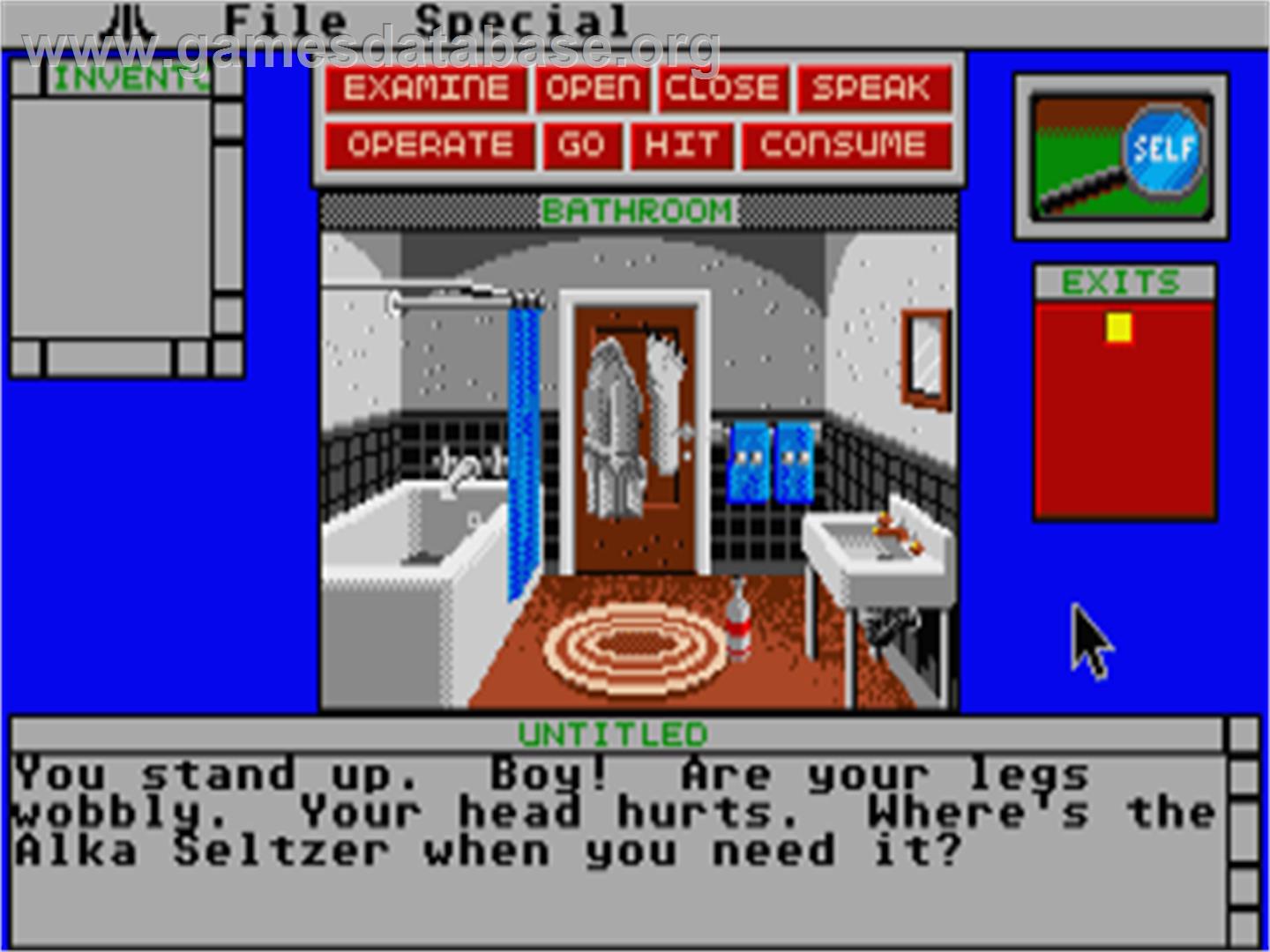 Deja Vu 2 - Lost in Las Vegas - Atari ST - Artwork - In Game