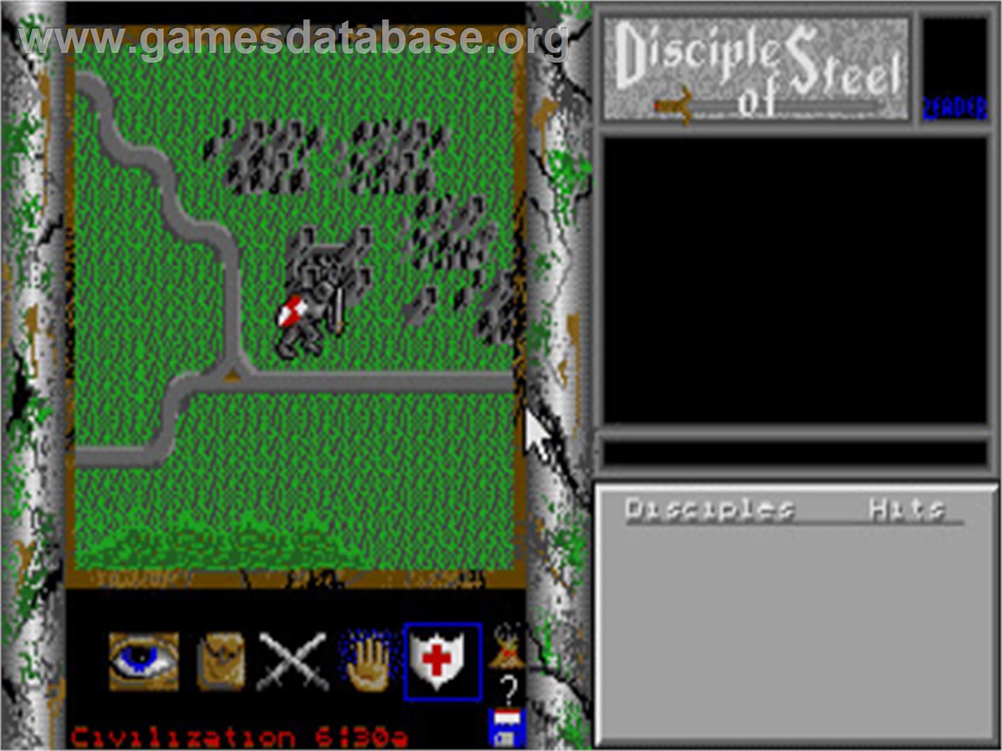 Disciples of Steel - Atari ST - Artwork - In Game